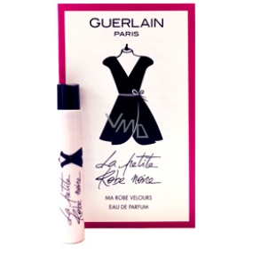 Guerlain La Petite Robe Noire Ma Robe Velours Eau de Parfum für Frauen 0,7 ml mit Spray, Fläschchen