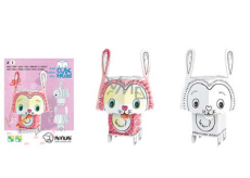 Monumi 3D Rabbit zum Malen +/- 24,5 cm, 5+