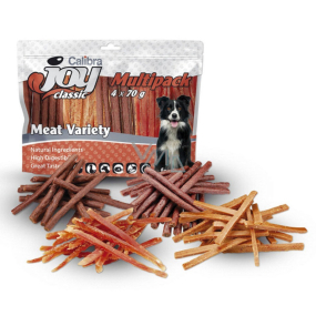 Calibra Joy Classic Leckerbissen Ergänzungsfutter für Hunde Multipack 4 x 70 g