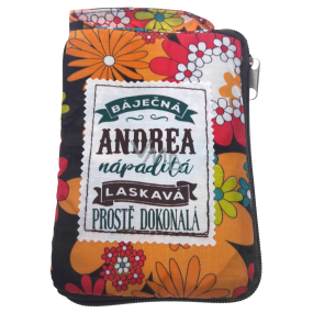 Albi Reißverschlusstasche in einer Handtasche mit dem Namen Andrea 42 x 41 x 11 cm