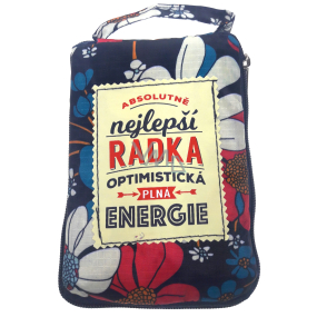 Albi Falttasche mit Reißverschluss für eine Handtasche mit dem Namen Radka 42 x 41 x 11 cm