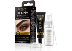 Reverse BIO Henna Wimpern- und Augenbrauenfarbe Schwarz 15 ml + 15 ml