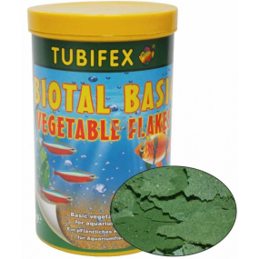 Tubifex Biotal Grundnahrungsmittel in Form feiner Flocken für pflanzenfressende Fische 125 ml