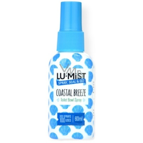 Lu-Mist Coastal Breeze Toilettenspray Lufterfrischer, Sprayer 100 verwendet 60 ml