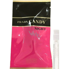 Prada Candy Night parfümiertes Wasser für Frauen 1,5 ml mit Spray, Fläschchen