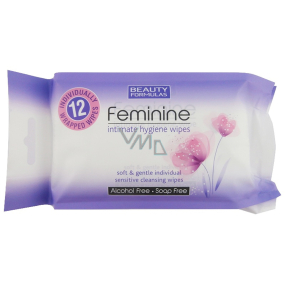 Beauty Formulas Feminine Feuchttücher für die Intimhygiene 12 Stück