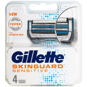 Gillette SkinGuard Sensitive Ersatzkopf für Herren 4 Stück