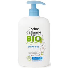 Corine de Farme Baby Bio Bio-Olivenblätter Haarshampoo für Kinder Spender 500 ml
