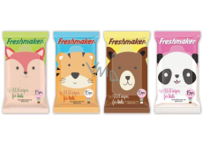 Freshmaker Kids Animals feuchte kosmetische Tücher 15 Stück