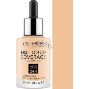 Catrice HD Liquid Coverage Foundation Make-up 002 Porzellan beige 30 ml