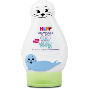 HiPP Babysanft Shampoo Haar und Körper Seelöwe für Kinder 200 ml