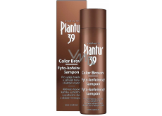 Plantur 39 Color Brown Phyto-Coffein-Shampoo für kräftigere braune Haarfarbe, gegen Haarausfall 250 ml