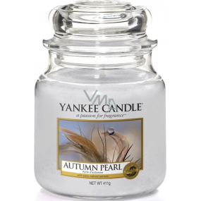 Yankee Candle Autumn Pearl - Klassische Perlenduftkerze Klassisches mittleres Glas 411 g
