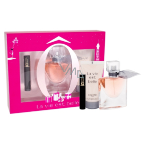 Lancome La Vie Est Belle Eau de Parfum für Frauen 30 ml + Körperlotion 50 ml + Hypnose Mascara 2 ml, Geschenkset