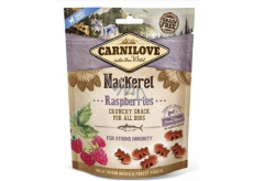 Carnilove Hundemakrele mit Himbeeren köstliche knusprige Leckerei für alle Hunde für starke Immunität 200 g