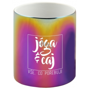 Albi Rainbow Mug Yoga und Tee. Ich brauche nur 360 ml