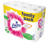 Linteo Care & Comfort Toilettenpapier weiß 158 Stück 2-lagig und 19 m, 24 Rollen