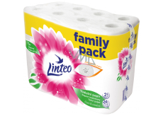 Linteo Care & Comfort Toilettenpapier weiß 158 Stück 2-lagig und 19 m, 24 Rollen