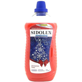 Sidolux Universal Christmas Time - Waschmittel zur Weihnachtszeit für alle abwaschbaren Oberflächen und Böden 1 l