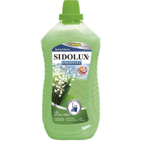 Sidolux Universal Soda Maiglöckchen-Waschmittel für alle abwaschbaren Oberflächen und Böden mit einer einzigartigen Zusammensetzung von Soda Power 1l
