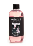 Millefiori Milano Natürliche Magnolienblüte & Holz - Magnolienblüten und Holzdiffusor-Nachfüllung für Weihrauchstiele 500 ml