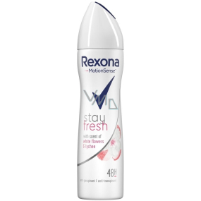 Rexona Stay Fresh White & Lychee - Weiße Blüten und Antitranspirant Deodorant Spray für Frauen 150 ml