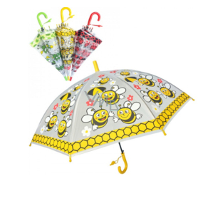 RSW Mini Regenschirm für Kinder Marienkäfer 96 cm