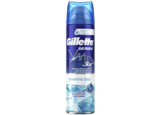 Gillette Series 3x Sensitive Cool Rasiergel für Männer 200 ml