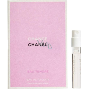 Chanel Chance Eau Tendre Eau de Toilette für Frauen 1,5 ml mit Spray, Fläschchen