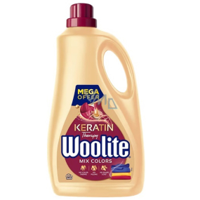 Woolite Keratin Therapy Mix Colors Waschgel für farbige Kleidung mit Keratin 60 Dosen 3,6 l