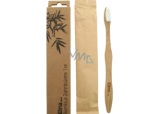 Elina Med Bambus Mittel mittel vegan, recycelbar, Öko-Zahnbürste mit Bambusgriff
