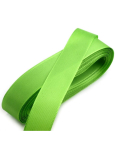 Nekupto Stoff Taftband grün 3 mx 15 mm