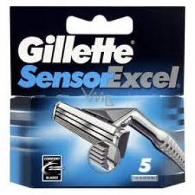 Gillette Sensor Excel Ersatzkopf für Herren 5 Stück