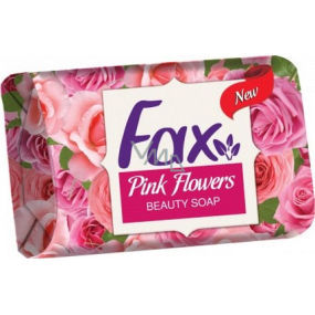 Fax Rosa Blumen Toilettenseife 90 g
