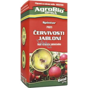 AgroBio Spintor gegen Apfelwürmer tötet 6 ml Apfelwickel ab