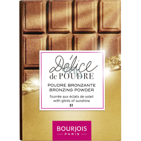 Bourjois Delice de Poudre Bronzing Powder Aufhellungspalette 51 Licht-Median-Teint 16,5 g