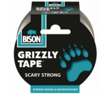Bison Grizzly Tape Klebeband Reparaturband Silber, Bandbreite: 50 mm mit einer 10 m langen Rolle