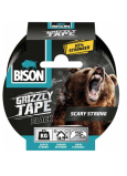 Bison Grizzly Tape Reparaturklebeband schwarz, Bandbreite: 50 mm mit einer Länge von 10 m