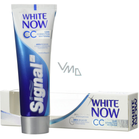Signal White Now CC Care Correction Whitening Zahnpasta mit Fluorid 75 ml