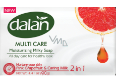 Dalan Multi Care Pink Grapefruit & Caring Milk Toilettenseife 90 g