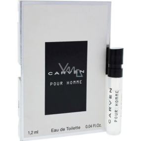 Carven Pour Homme Eau de Toilette 1,2 ml mit Spray, Fläschchen