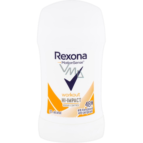 Rexona WorkOut Hi-Impact fester Antitranspirant-Stick mit 48-Stunden-Effekt für Frauen 40 ml