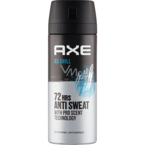 Axe Ice Chill Antitranspirant Deodorant Spray mit einer 48-Stunden-Wirkung für Männer 150 ml