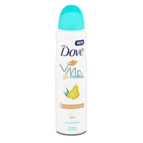 Dove Go Fresh Birnen- und Aloe Vera-Antitranspirant-Deodorant-Spray mit 48-Stunden-Wirkung für Frauen 150 ml
