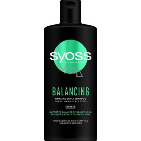 Syoss Balancing Shampoo für alle Haartypen 440 ml