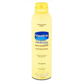 Vaseline Essential Healing feuchtigkeitsspendende pflegende Körperlotion 190 ml Spray