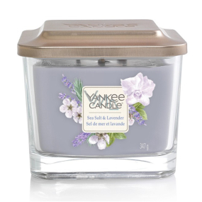Yankee Candle Meersalz & Lavendel Elevation Medium Glas 3 Dochte 347 g