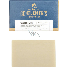 Castelbel Gentlemens Wasserminze 2 in 1 festes Shampoo für Haar und Körper für Männer 35 g