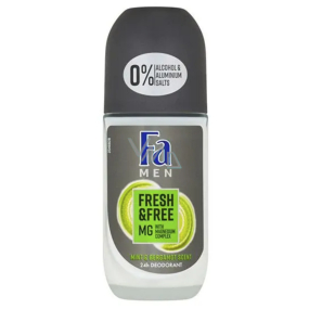 Fa Men Fresh & Free Mint & Bergamotte Duft 24h Roll-On Ball Deodorant 50 ml