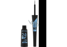 Catrice 24h Brush Liner Wasserdichter flüssiger Eyeliner 010 Ultra Black Wasserdicht 3 ml